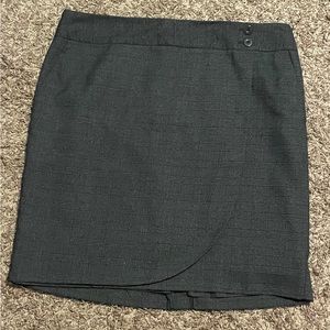 Van Heusen Mini Plaid Pencil Skirt